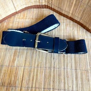 Baseball Belt, Navy, Youth Size